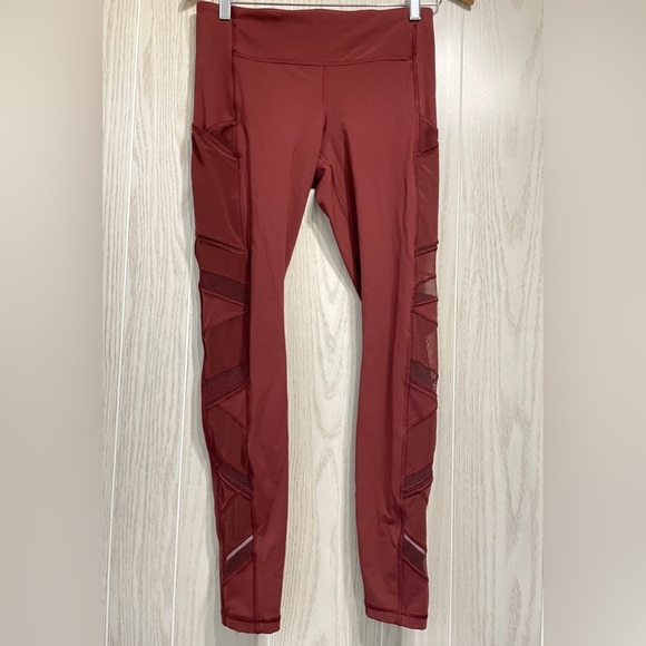 Lululemon Speed Up Tight *Mesh 28" Savannah Size 8 EUC - Picture 6 of 8